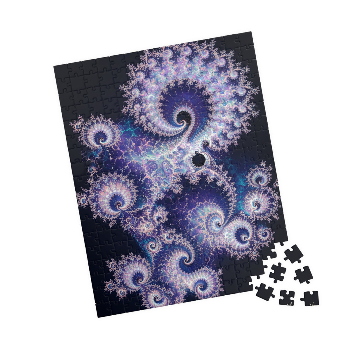 Copper Infinity - Holographic Opal Jigsaw Puzzle