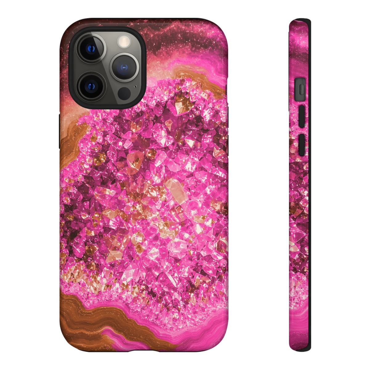 Geode Core - Terracotta Neon Phone Case