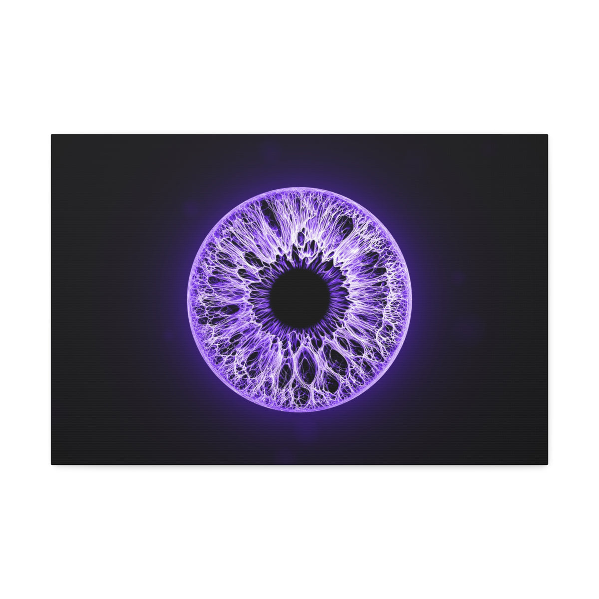 BLXNTT Iris – Lace Web Ultraviolet Glossy Canvas