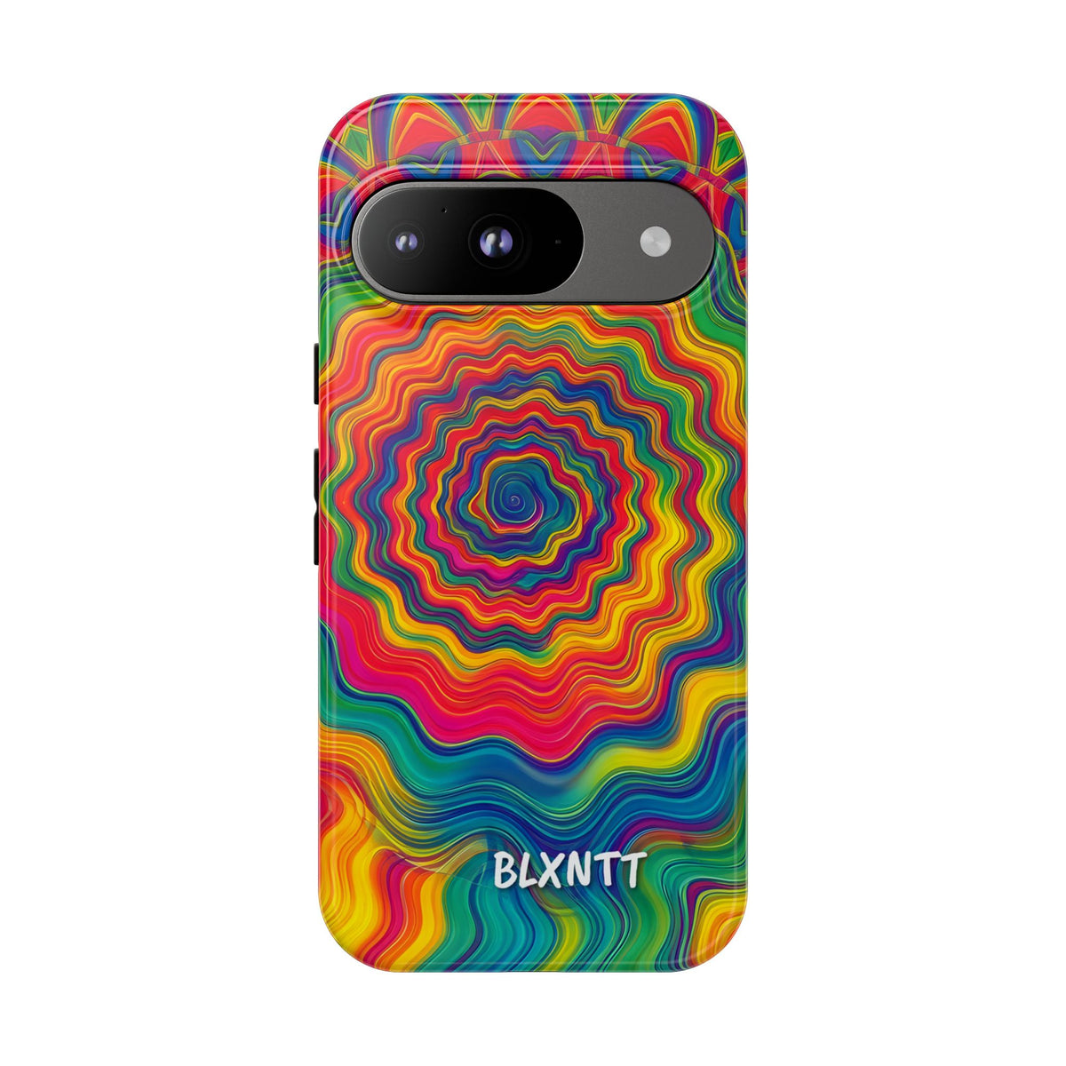 Hypnotic Rainbow Ripple Phone Case