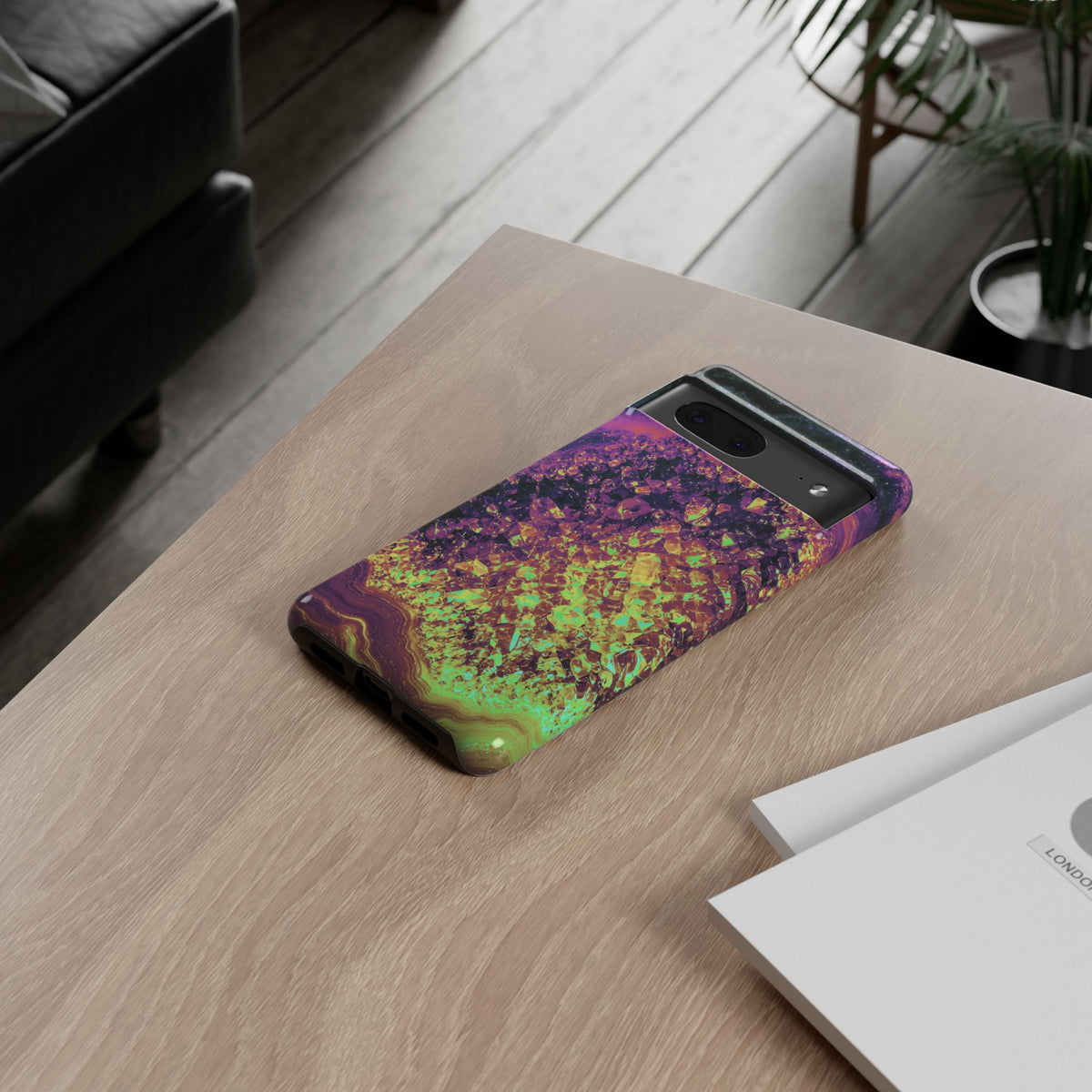 Geode Core - Holographic Phone Case