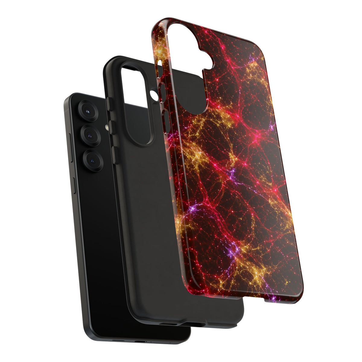 Neon Mycelium - Rainbow Nerve Phone Case