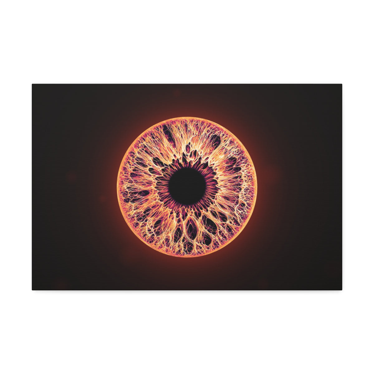 BLXNTT Iris – Lace Web Sunset Fade Glossy Canvas