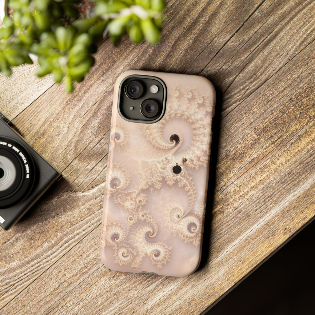 Copper Infinity - Champagne Pearl Phone Case