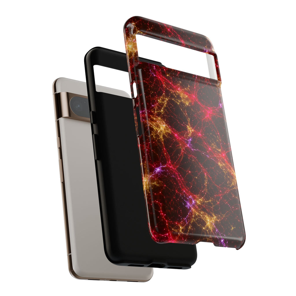 Neon Mycelium - Rainbow Nerve Phone Case