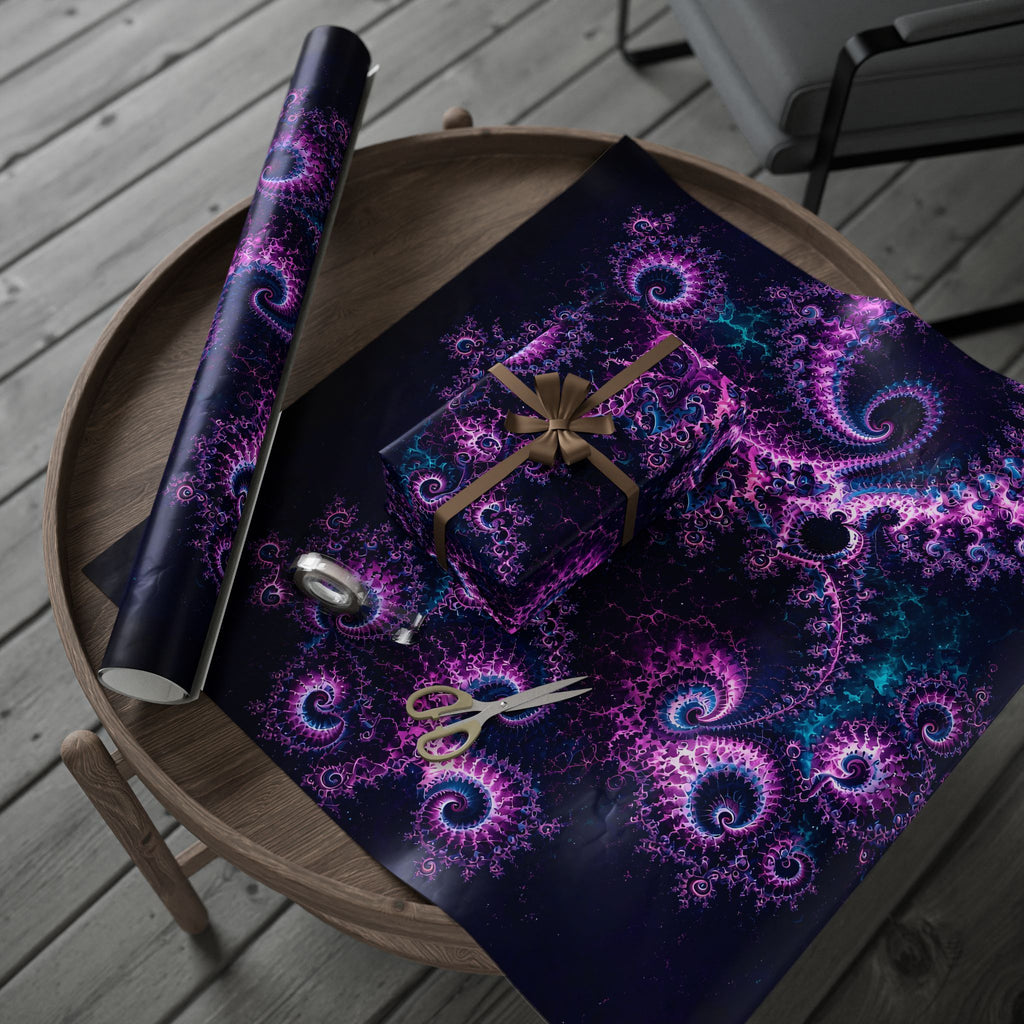 Copper Infinity - Cyberpunk Wrapping Paper