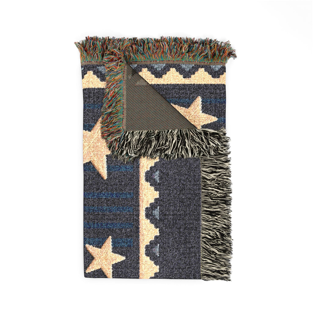 BLXNTT Blue Hippie Woven Blanket #2