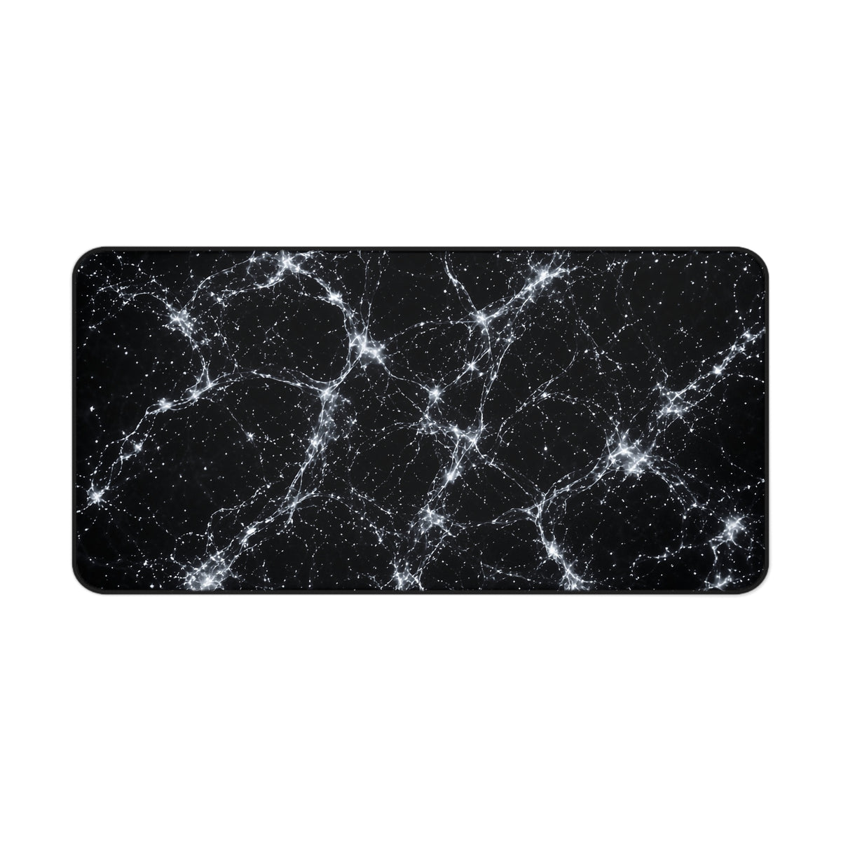 Neon Mycelium - Silver Ghost Desk Mat