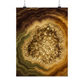 Geode Core - Gold Vein Poster