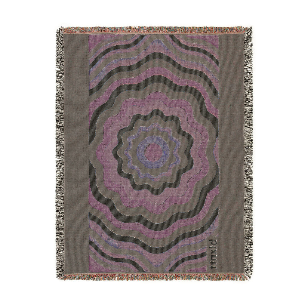 BLXNTT Green Hippie Woven Blanket #3