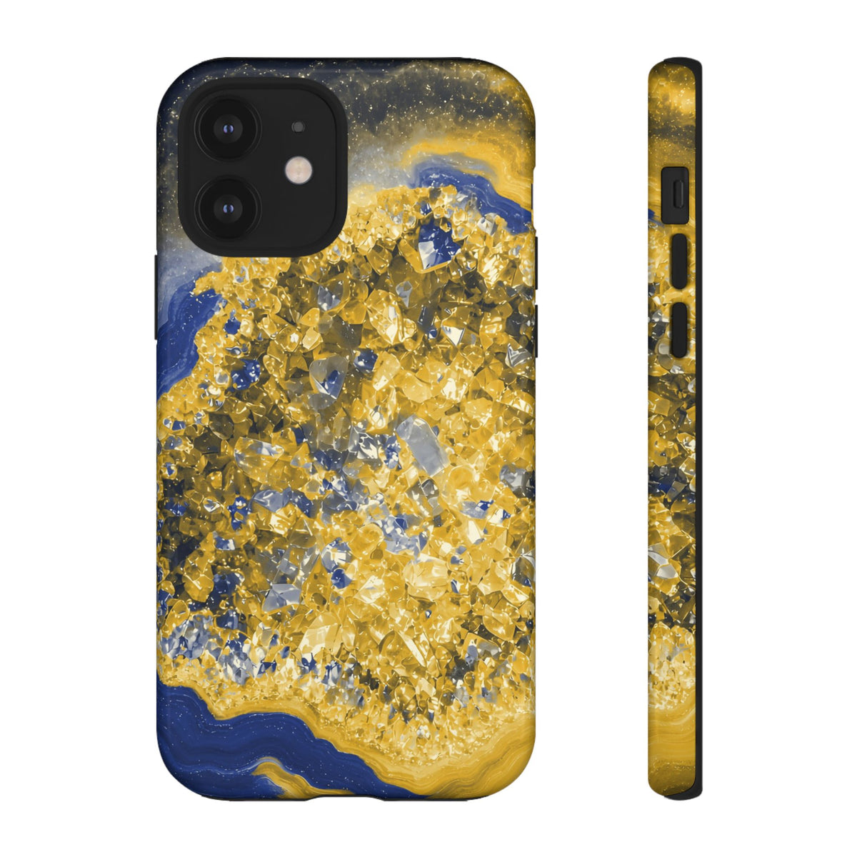 Geode Core - Mustard Navy Phone Case