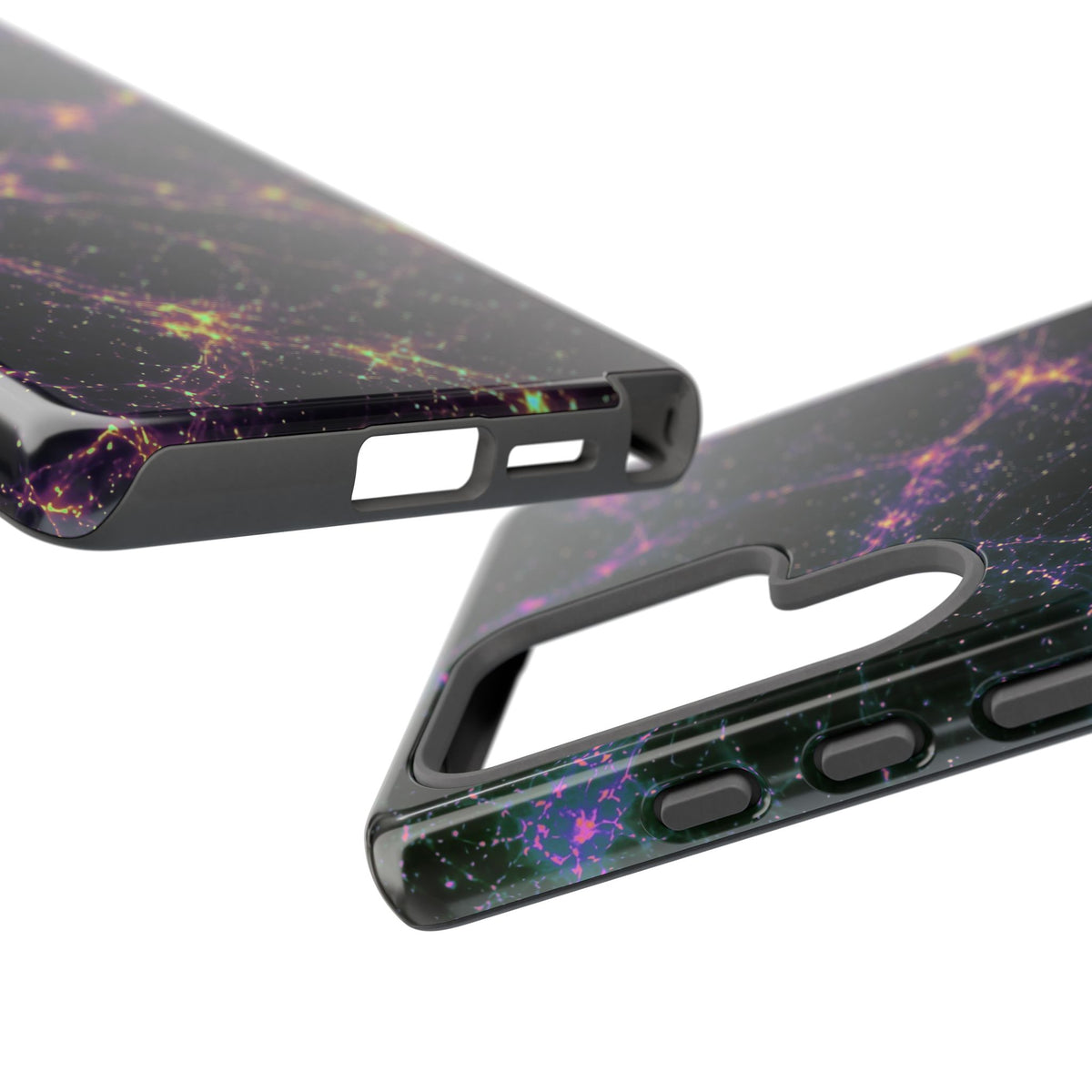Neon Mycelium - Holographic Phone Case
