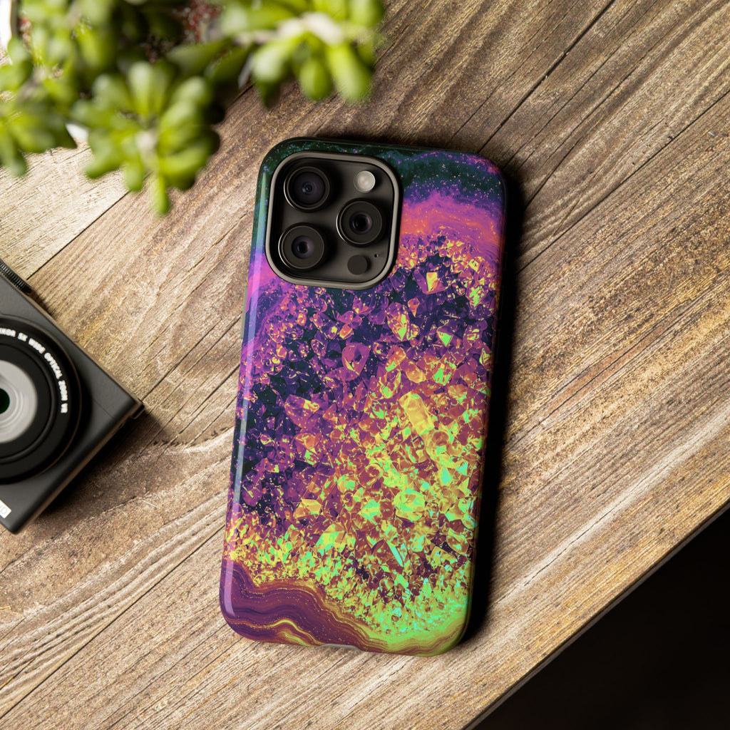 Geode Core - Holographic Phone Case