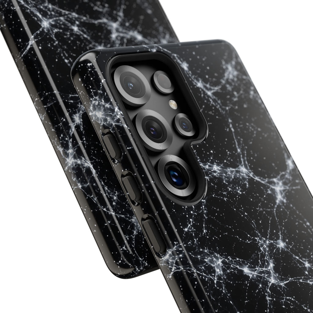 Neon Mycelium - Silver Ghost Phone Case