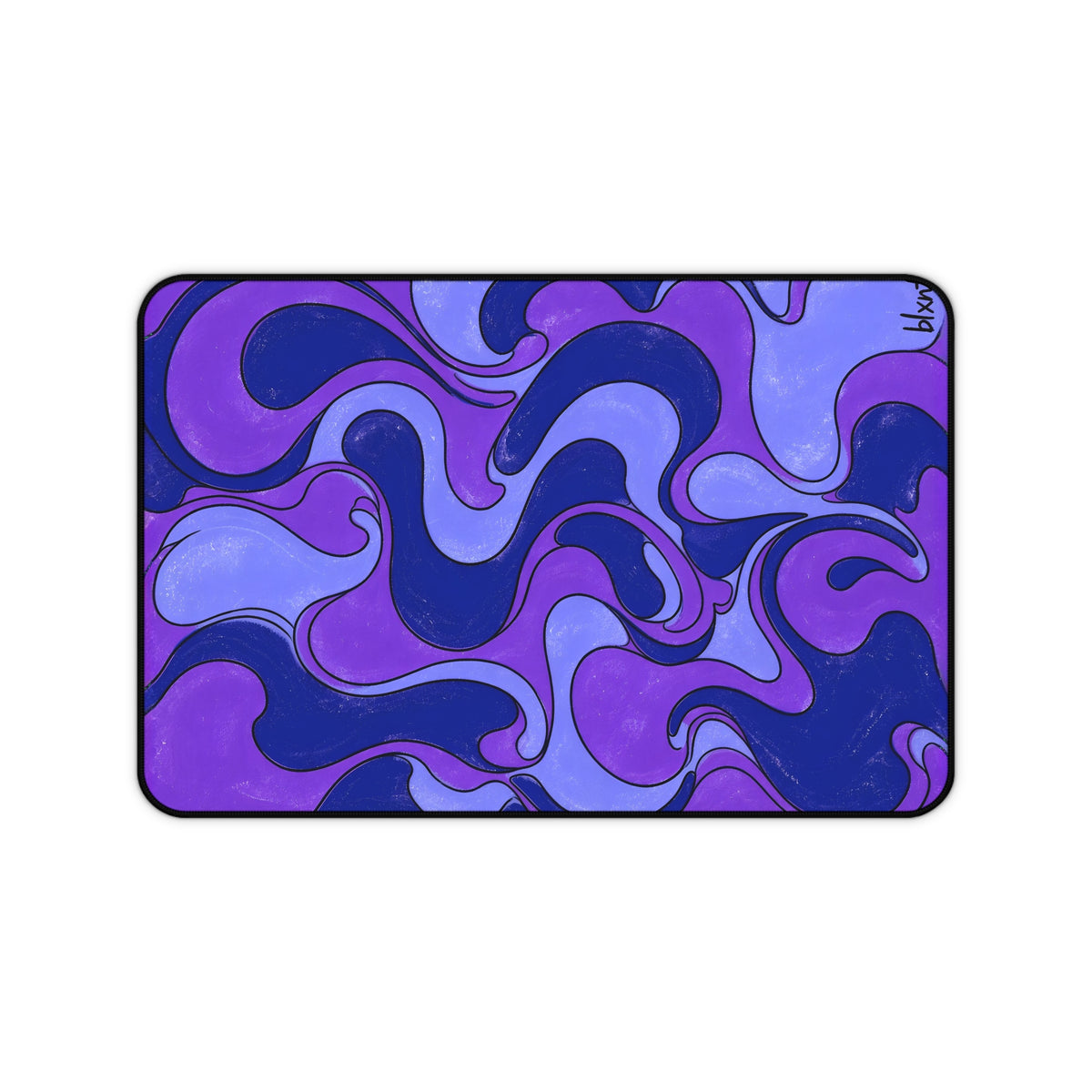 Fillmore Flow - Ultraviolet Desk Mat