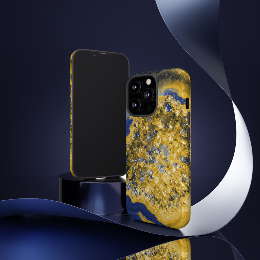 Geode Core - Mustard Navy Phone Case