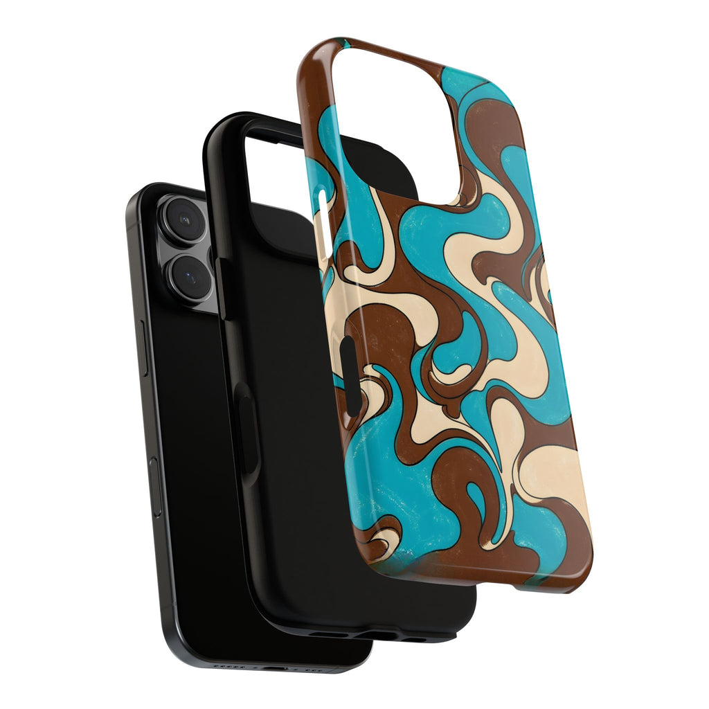 Fillmore Flow - Turquoise & Chocolate Phone Case