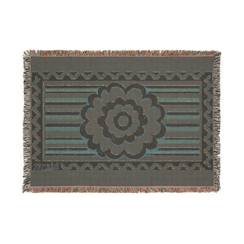 BLXNTT Red Hippie Woven Blanket #1