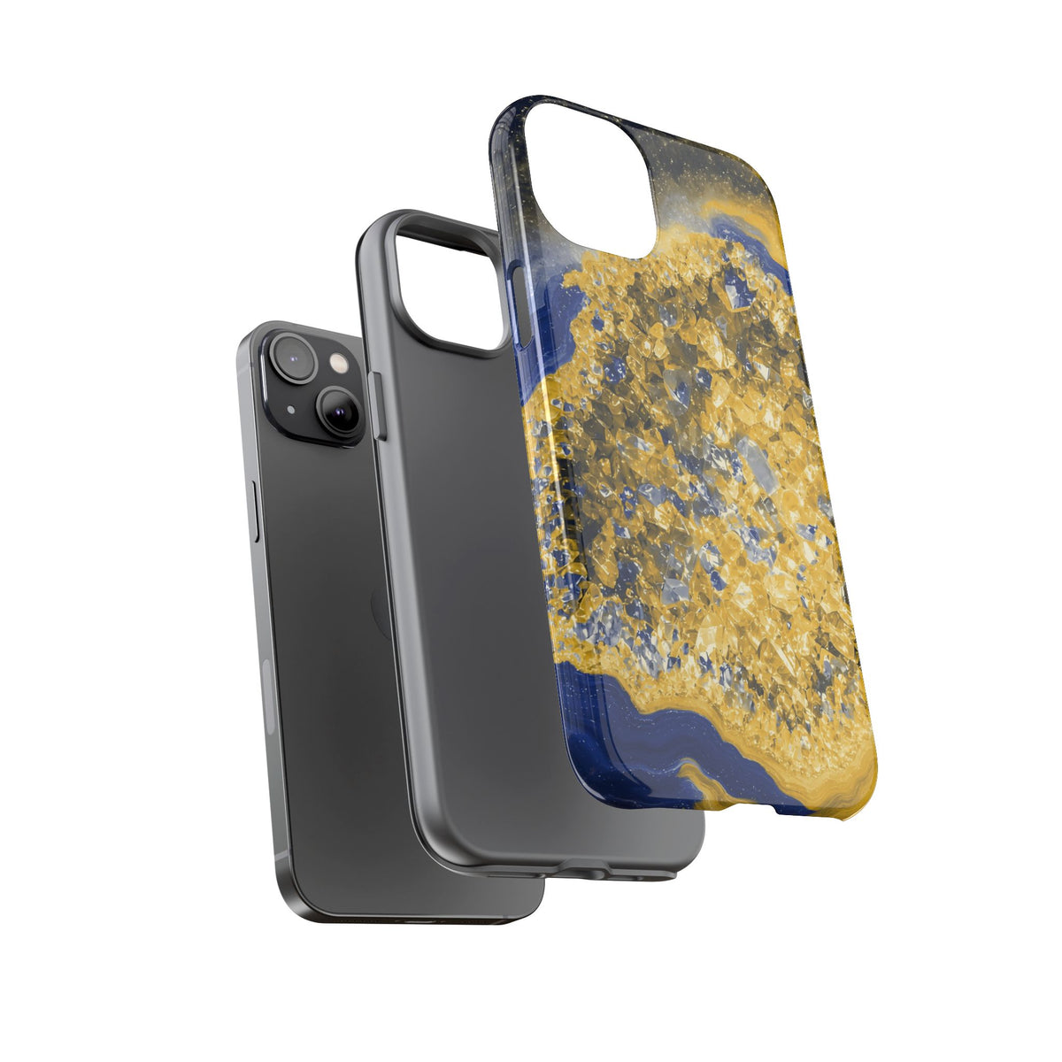 Geode Core - Mustard Navy Phone Case