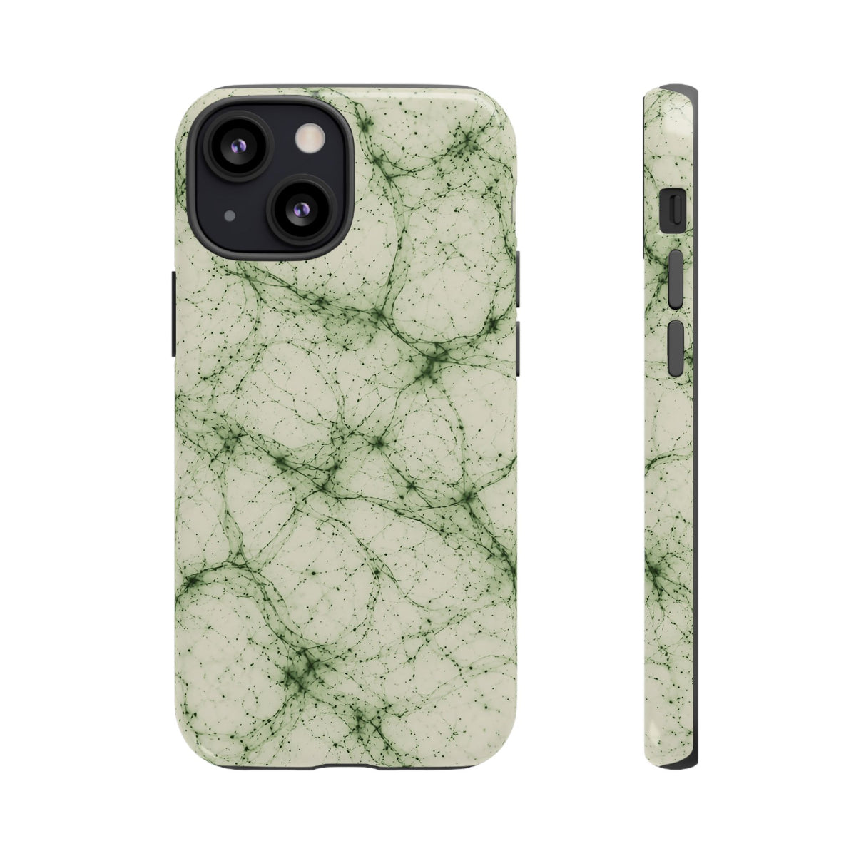 Neon Mycelium - Matcha Latte Phone Case