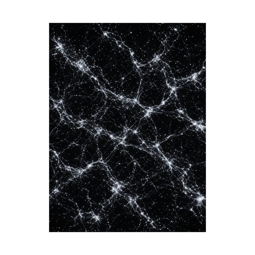 Neon Mycelium - Silver Ghost Poster