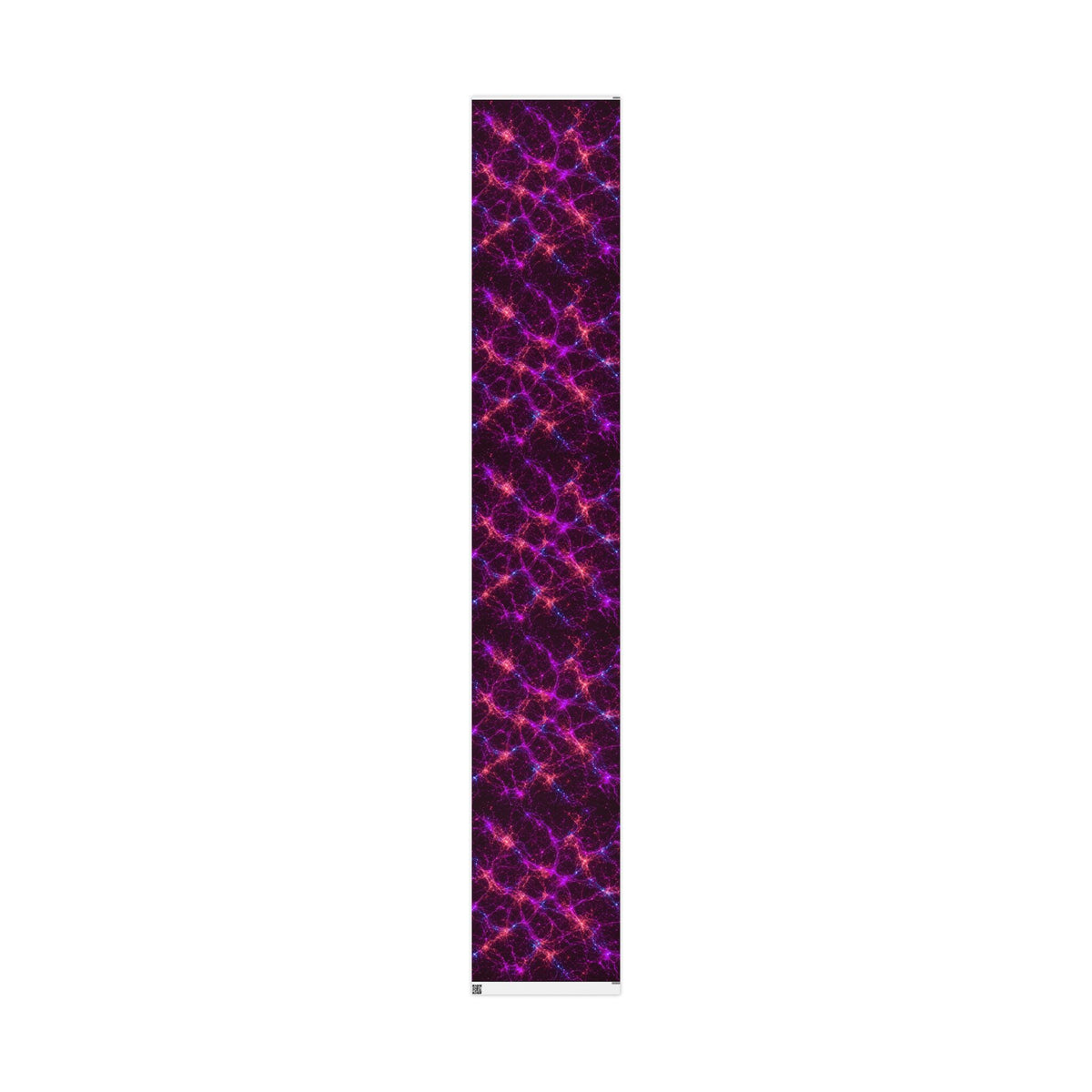 Neon Mycelium - Ember Orchid Wrapping Paper