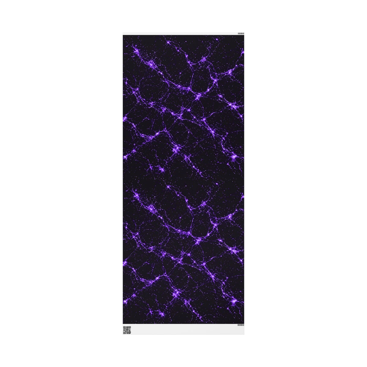 Neon Mycelium - Ultraviolet Wrapping Paper