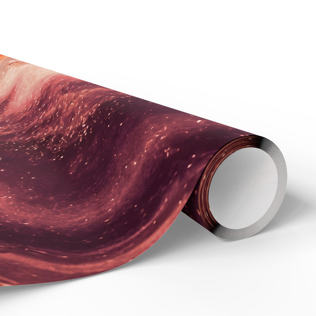 Geode Core - Peach Sorbet Wrapping Paper