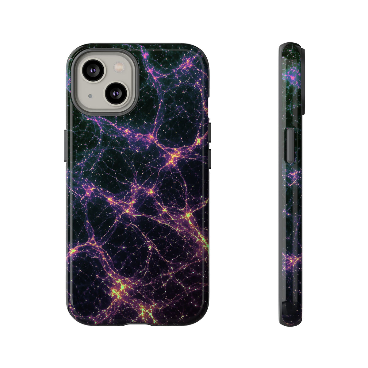 Neon Mycelium - Holographic Phone Case