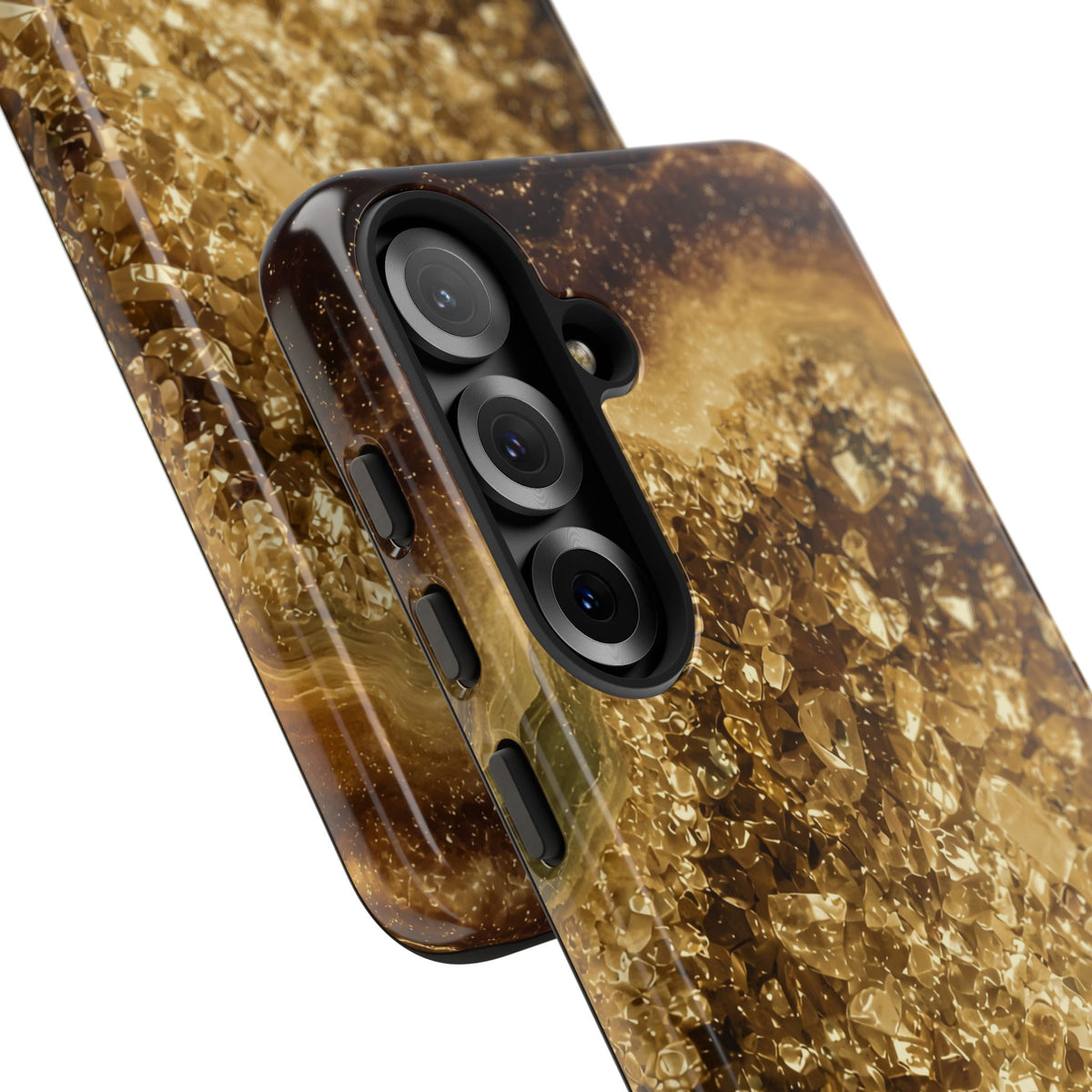 Geode Core - Gold Vein Phone Case