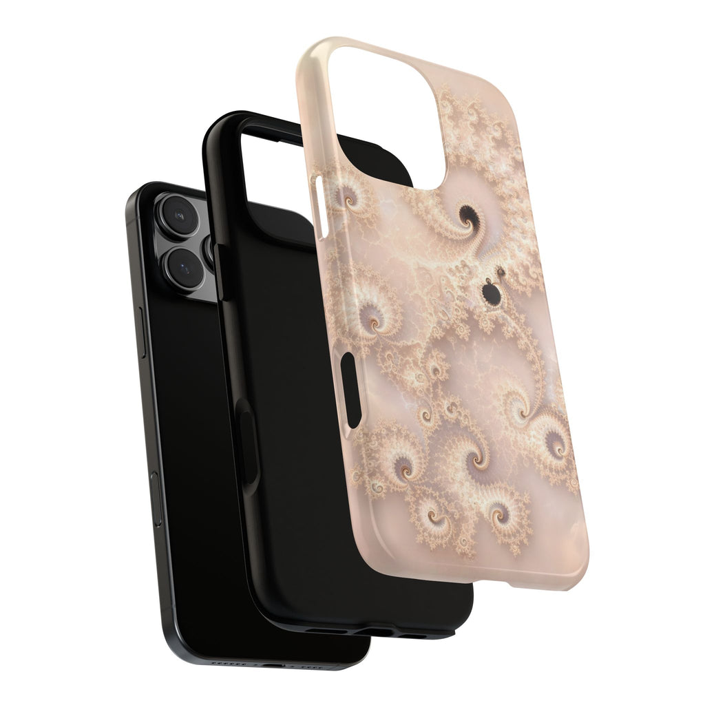 Copper Infinity - Champagne Pearl Phone Case