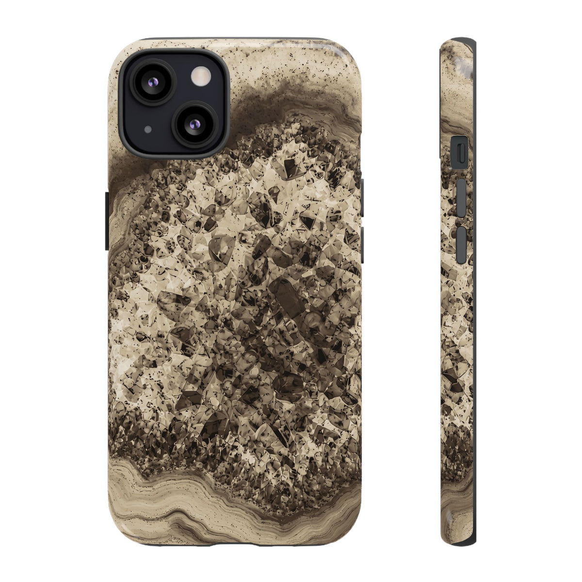 Geode Core - Ink on Paper Phone Case