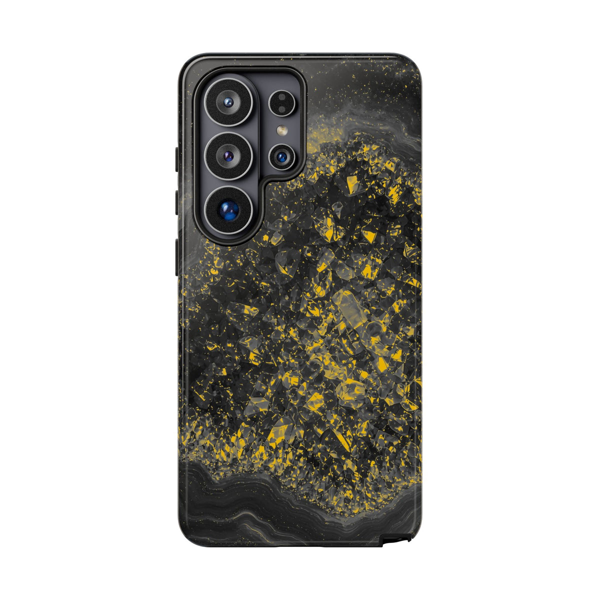 Geode Core - Mono Gold Spark Phone Case