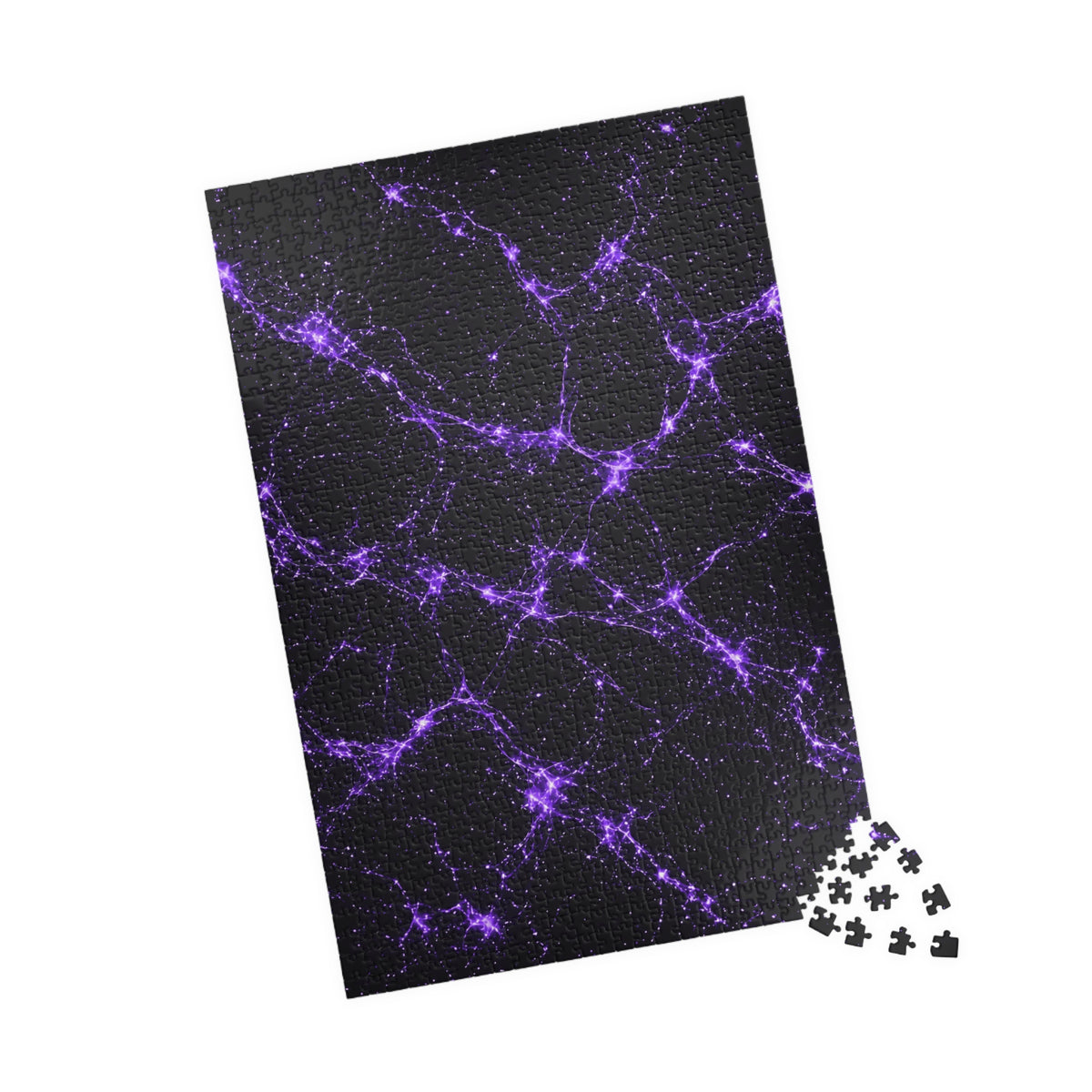Neon Mycelium - Ultraviolet Jigsaw Puzzle