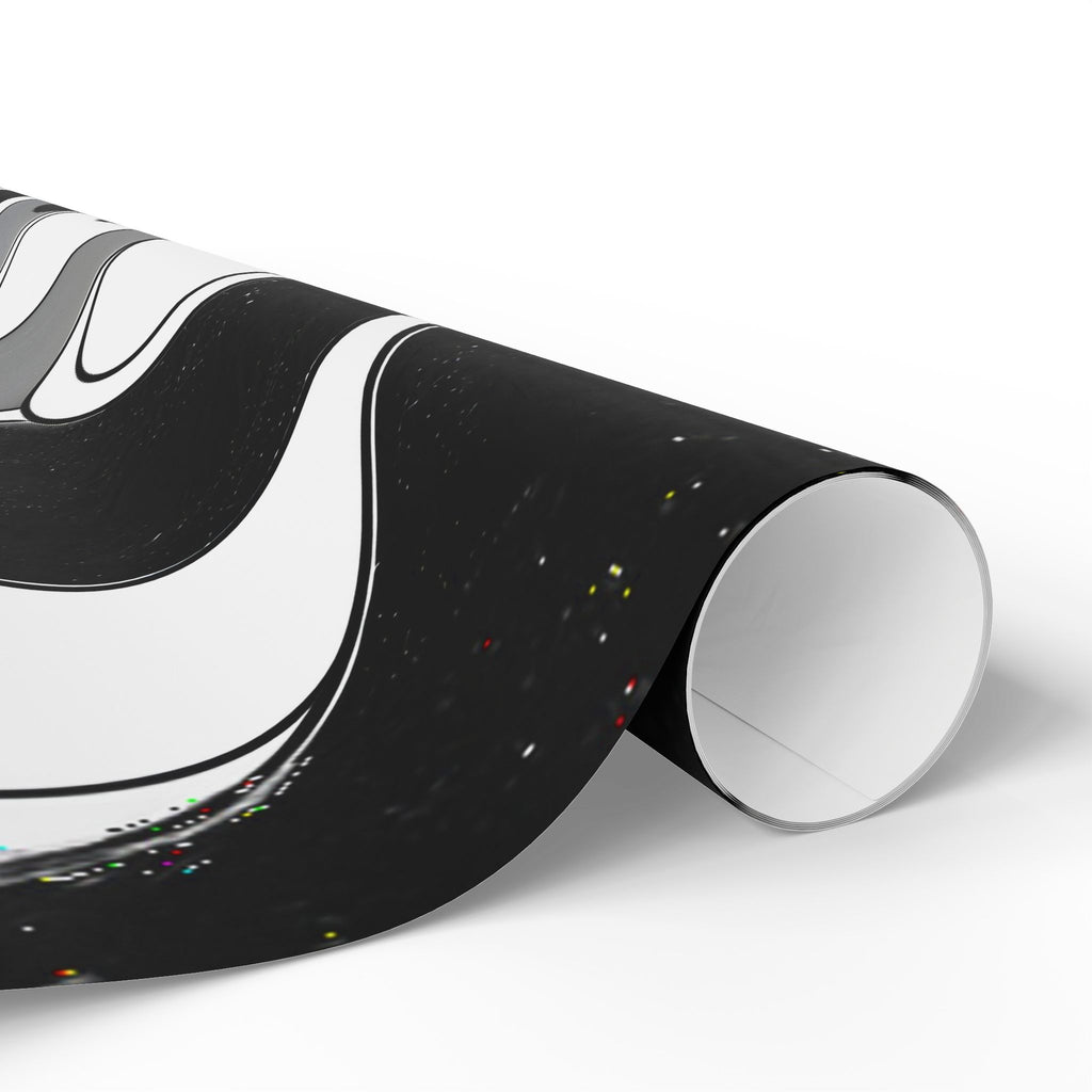 Fillmore Flow - Monochrome Wrapping Paper