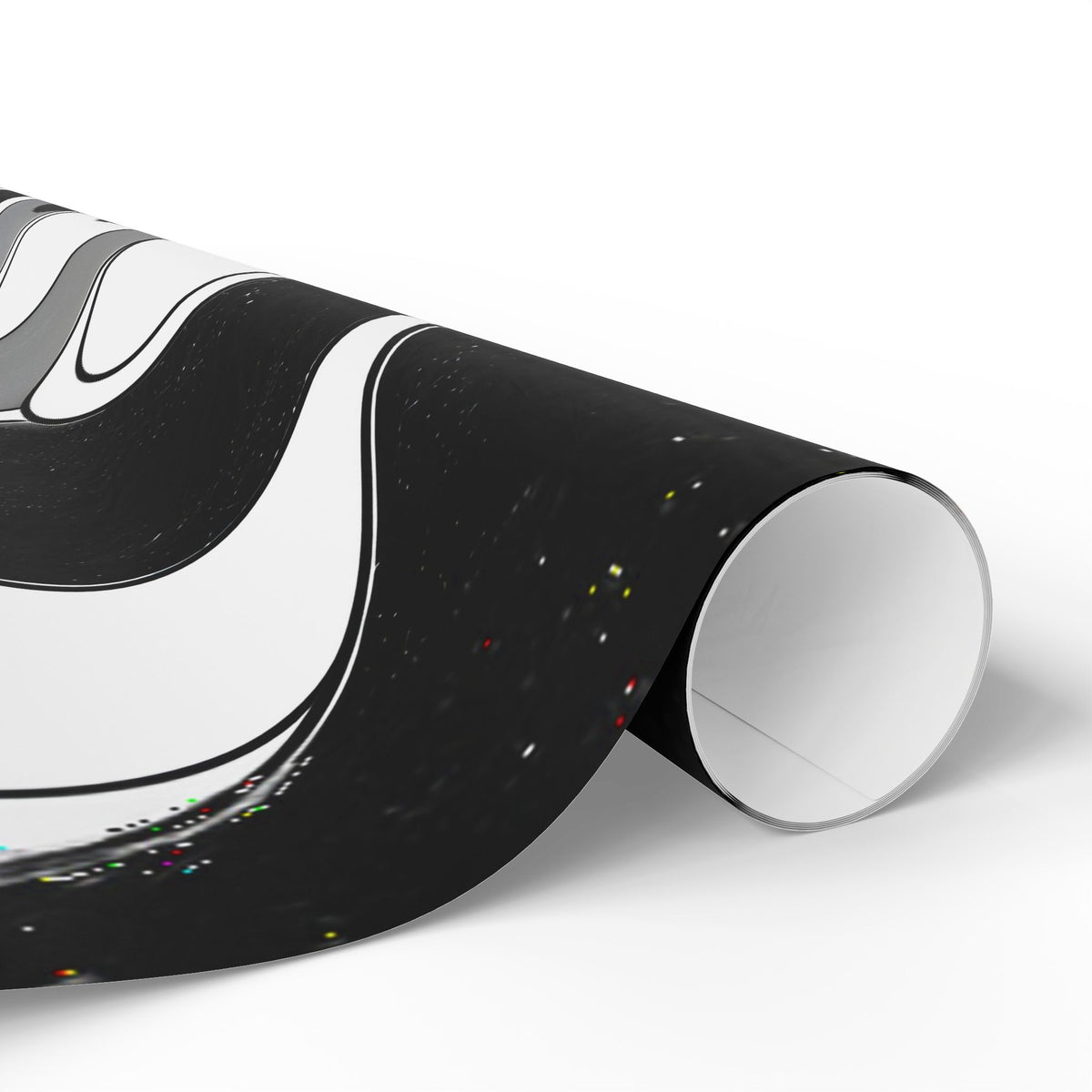 Fillmore Flow - Monochrome Wrapping Paper