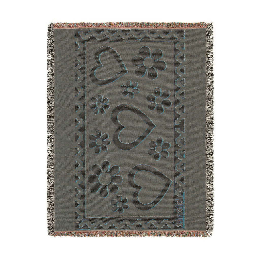 BLXNTT Red Hippie Woven Blanket #3