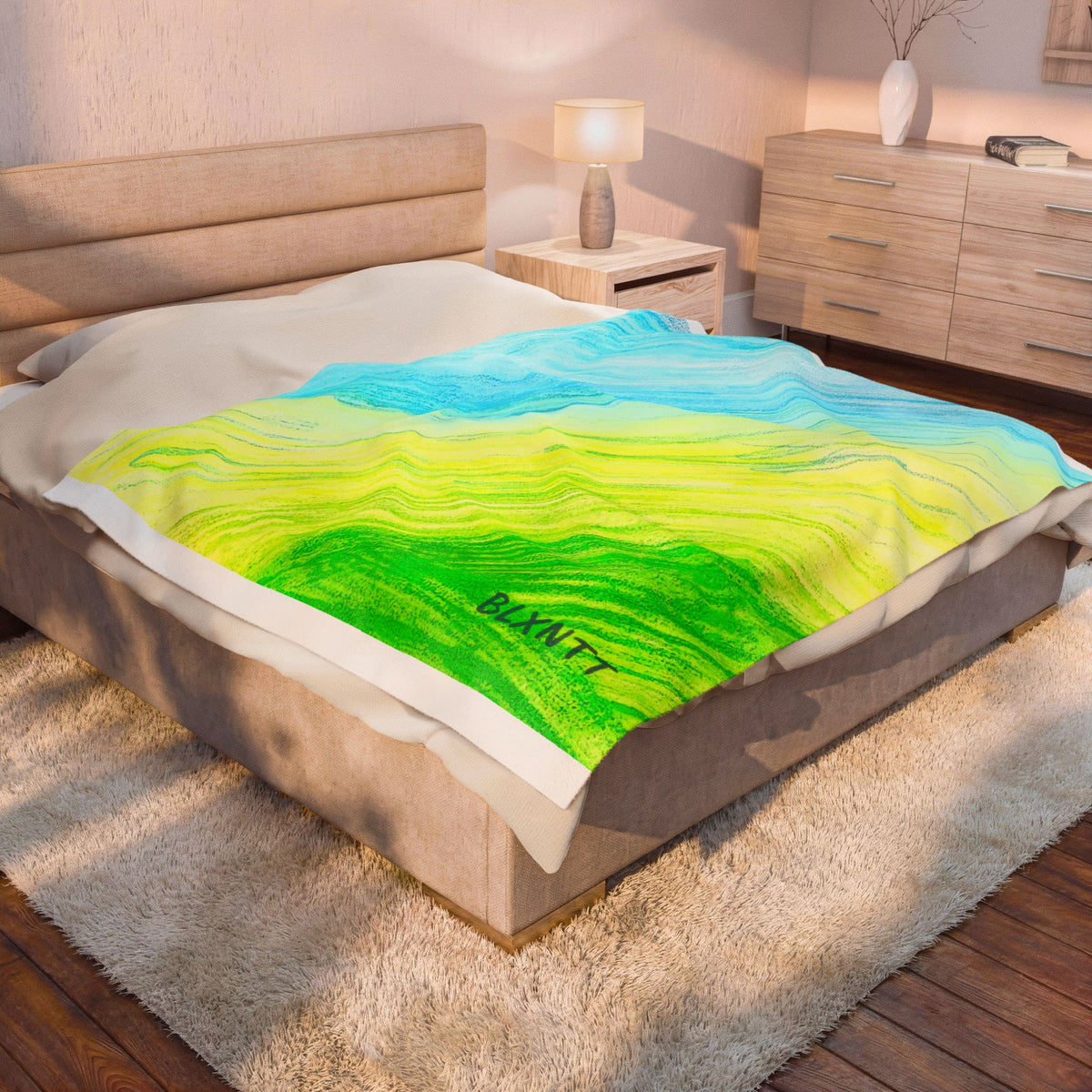 Pastel Flow Blanket
