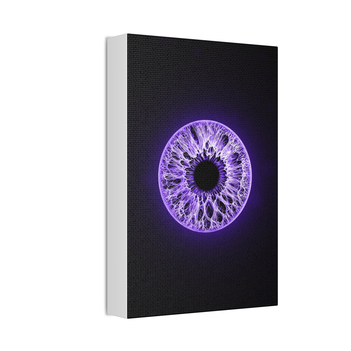 BLXNTT Iris – Lace Web Ultraviolet Glossy Canvas