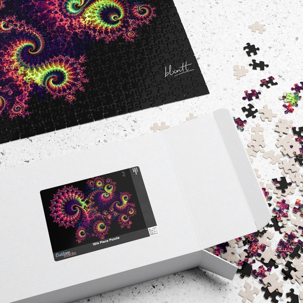 Copper Infinity - Blacklight Jigsaw Puzzle