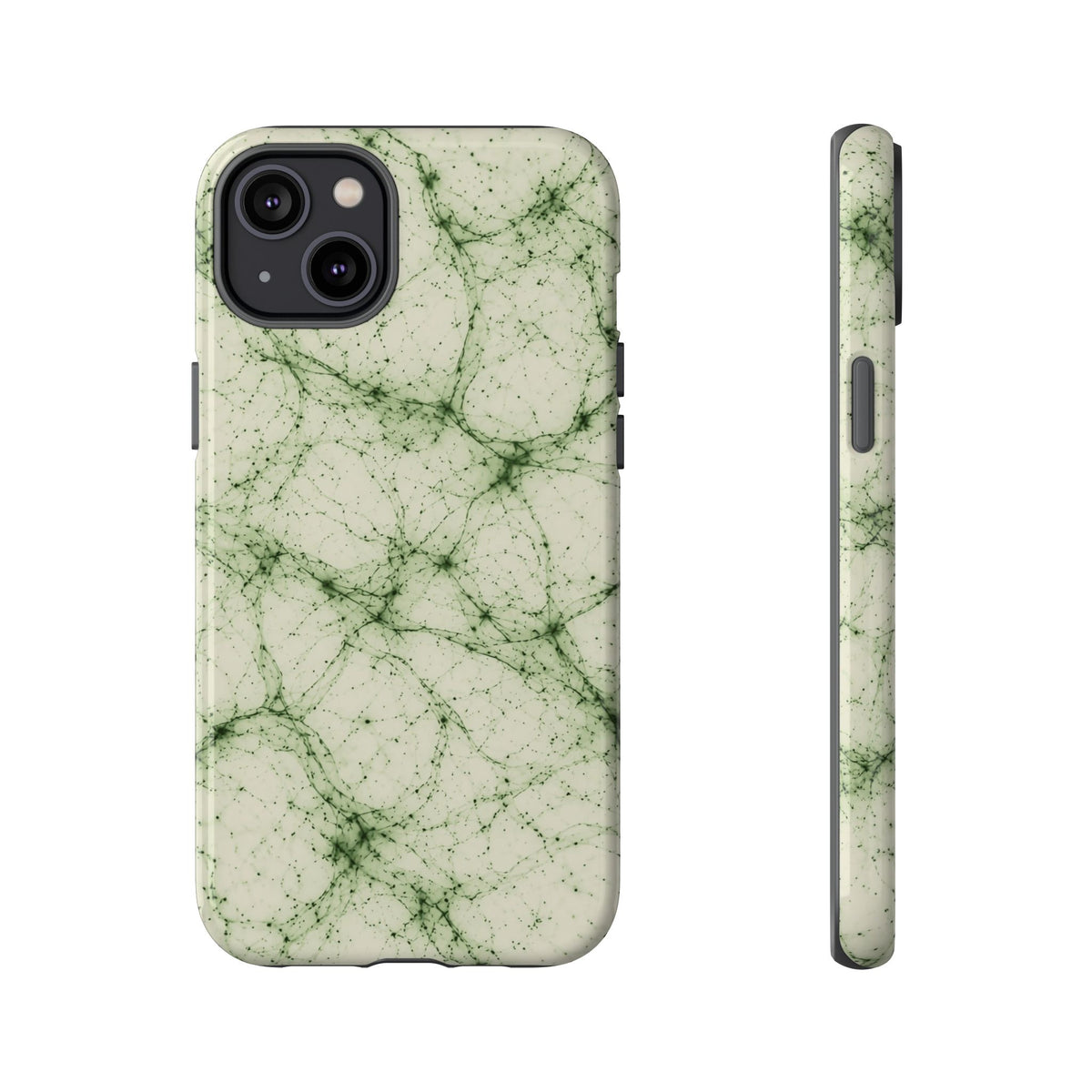 Neon Mycelium - Matcha Latte Phone Case