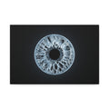BLXNTT Iris – Lace Web Ice Blue Glossy Canvas