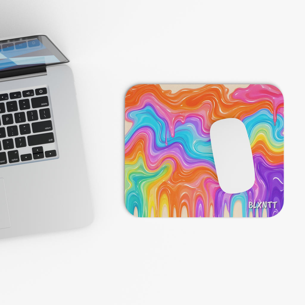 Rainbow Melt Mouse Pad