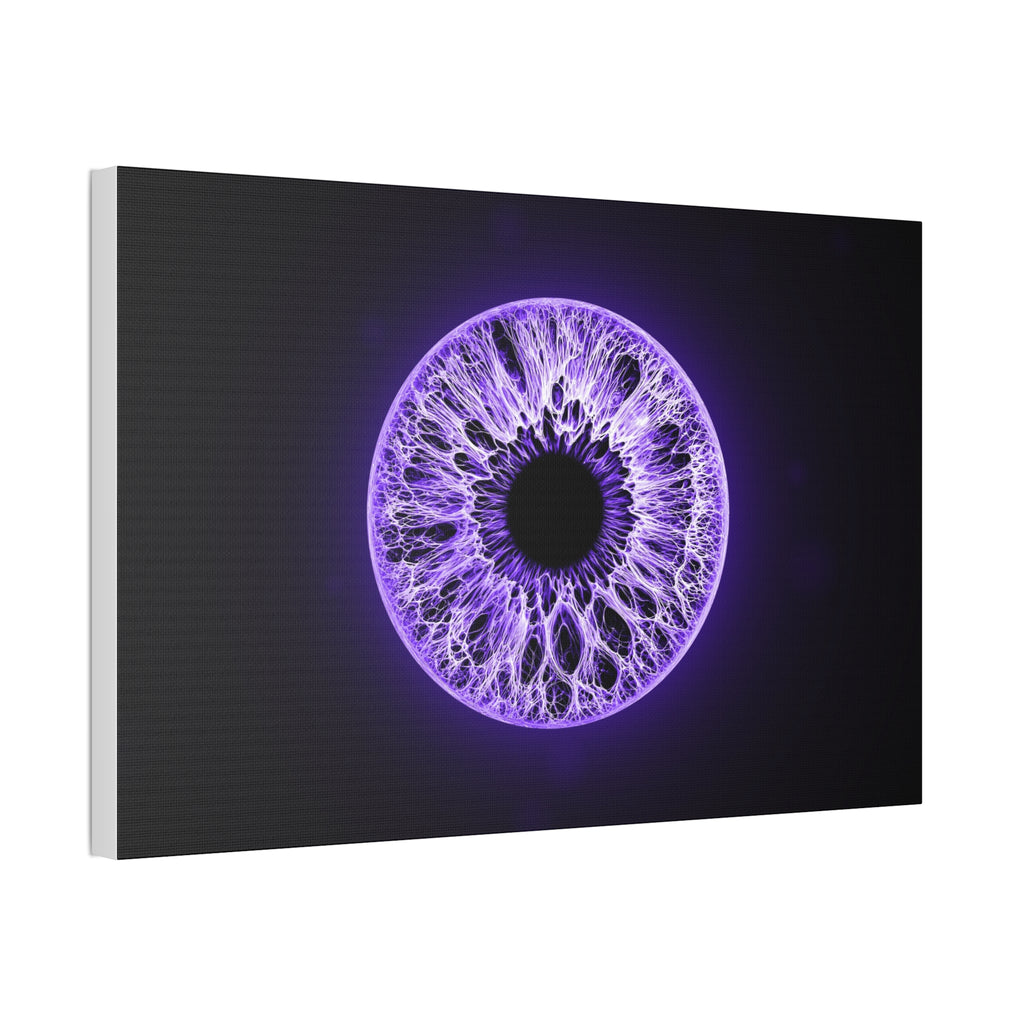 BLXNTT Iris – Lace Web Ultraviolet Glossy Canvas