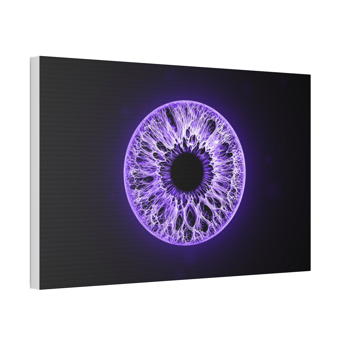 BLXNTT Iris – Lace Web Ultraviolet Glossy Canvas