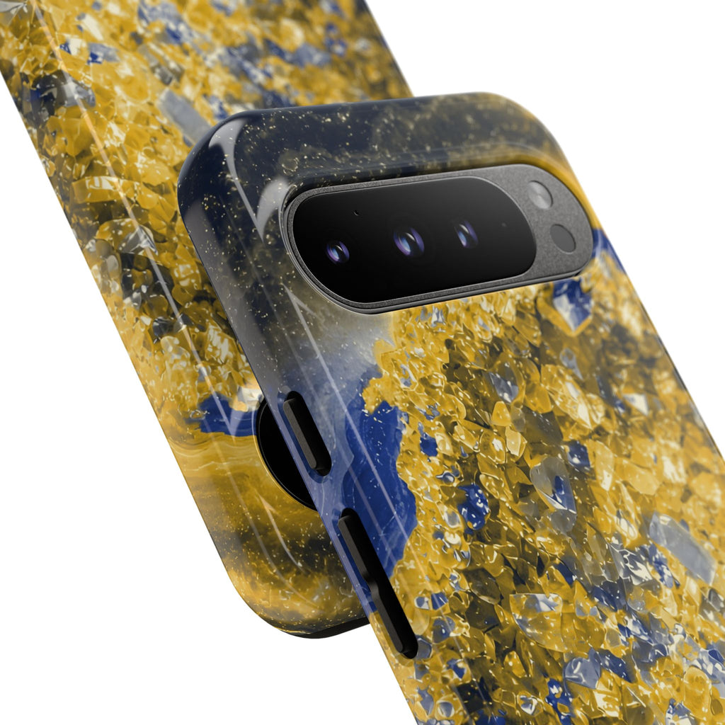 Geode Core - Mustard Navy Phone Case