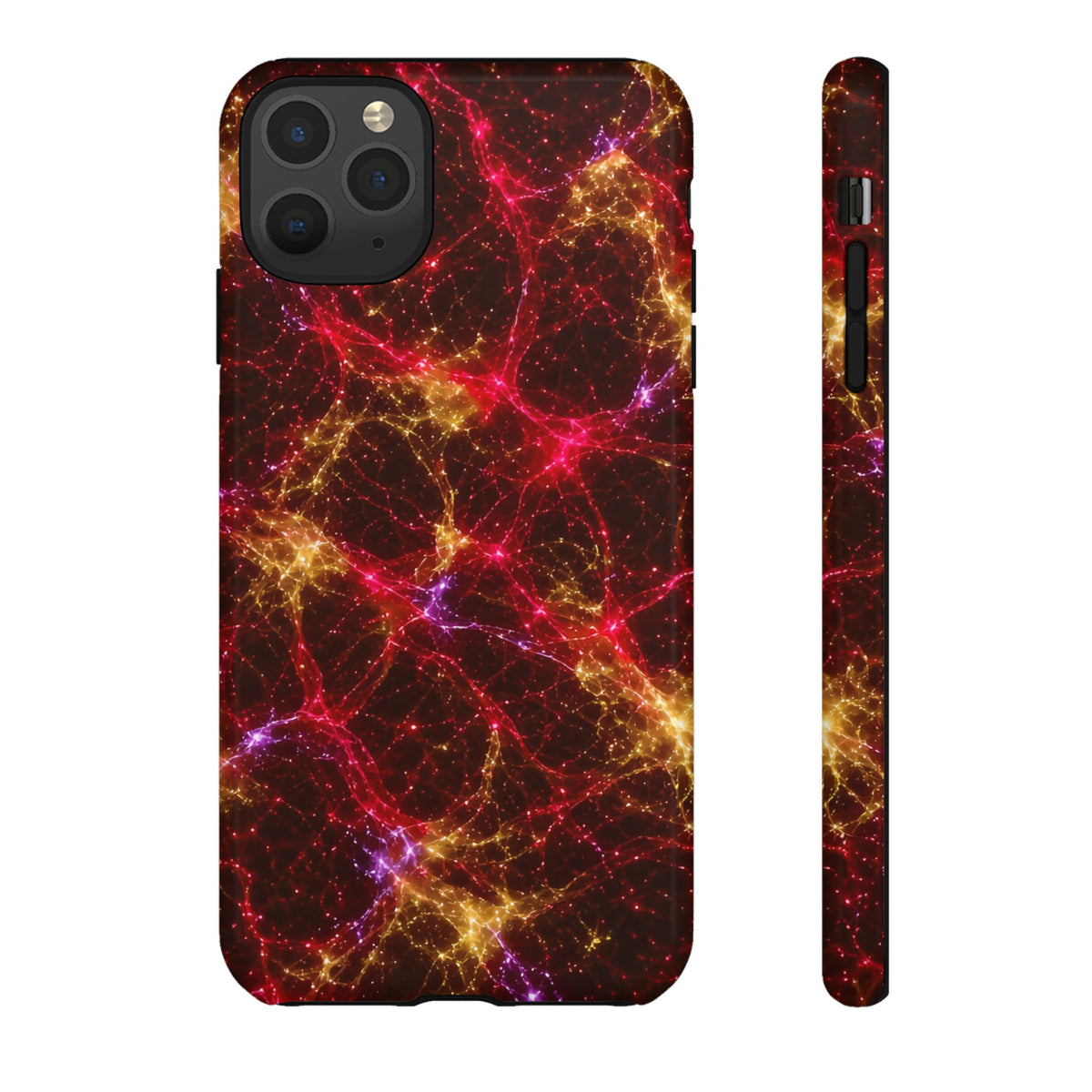 Neon Mycelium - Rainbow Nerve Phone Case