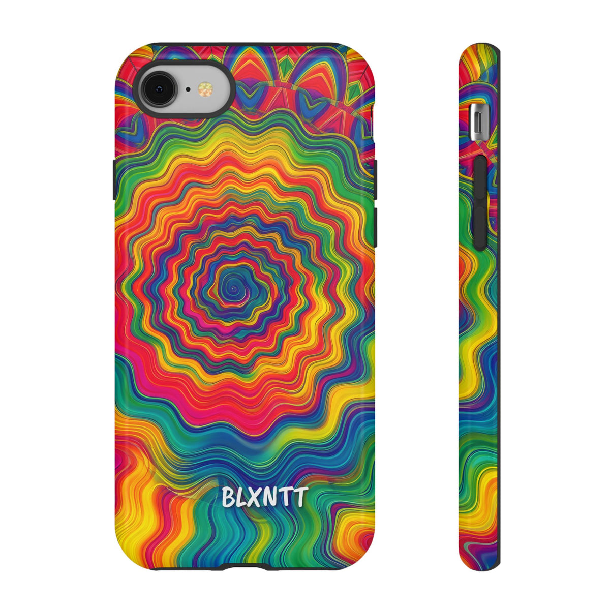 Hypnotic Rainbow Ripple Phone Case