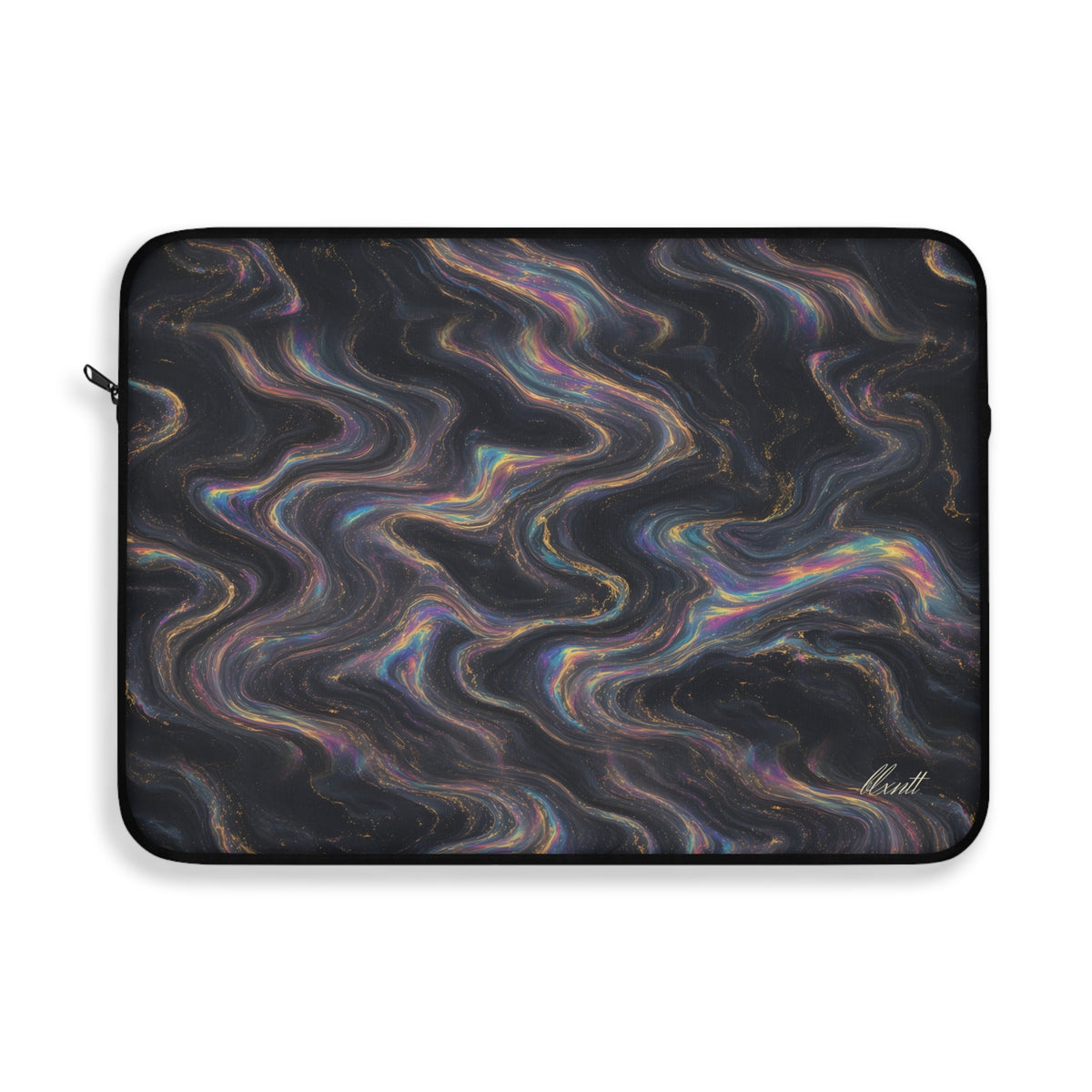 Galaxy Iridescent Marble Laptop Sleeve