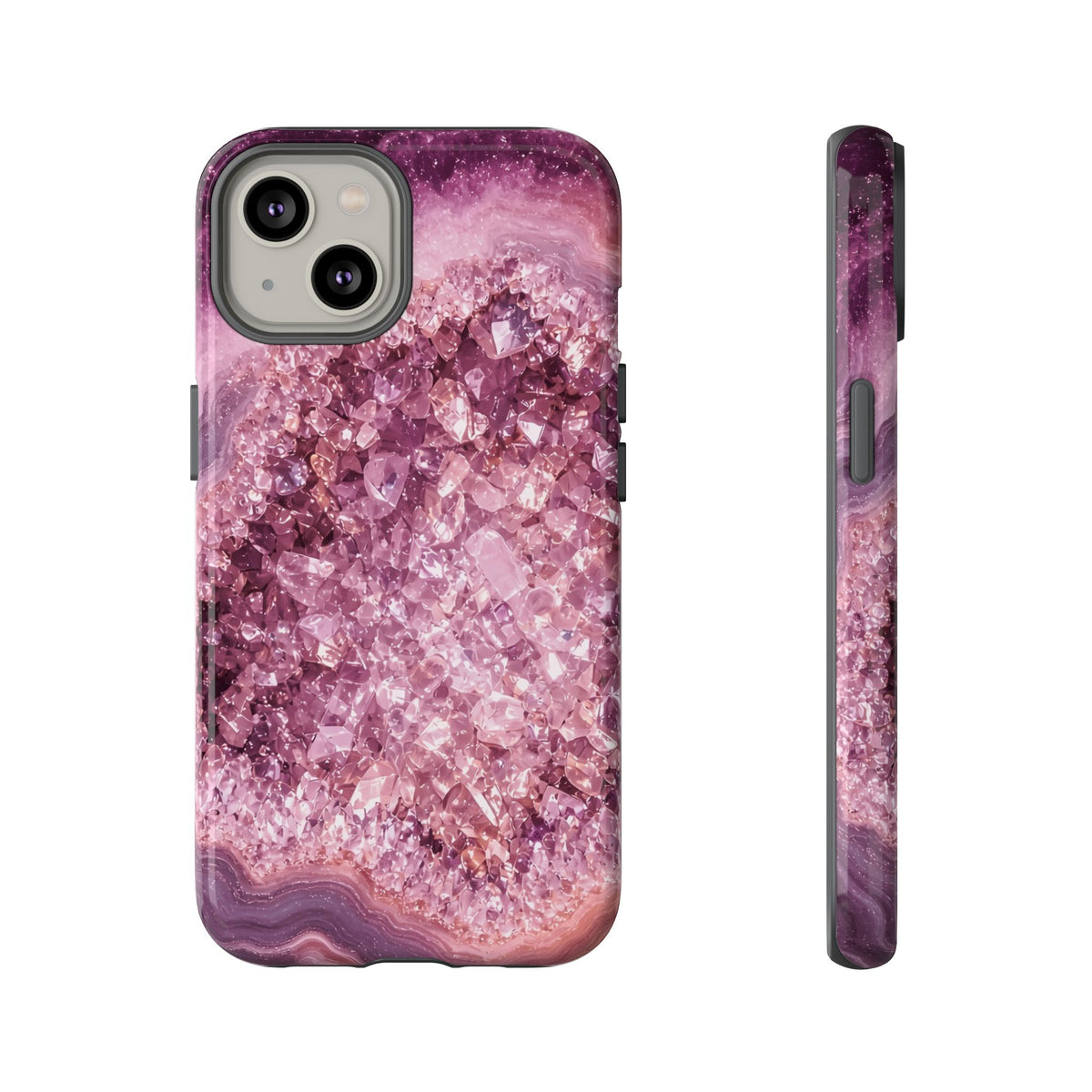 Geode Core - Rose Quartz Phone Case